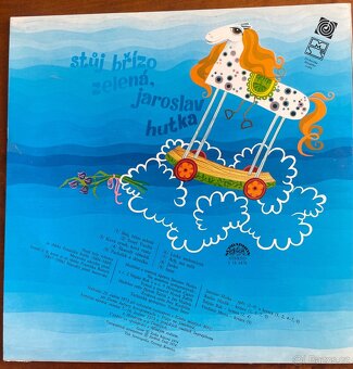 LP - Vinyl  Jaroslav Hudka    Stůj, břízo zelená - 2