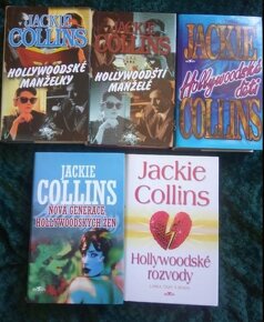 Knihy Hollywoodské manželky Jackie Collins, - 2