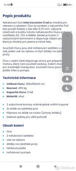 Člun Intex nafukovací pro 5 osob - 2