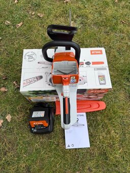Nová AKU řetězová pila STIHL MSA 60 SET s baterií a nabíječk - 2