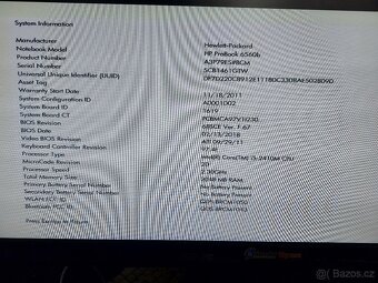 HP Probook 6560b / I5 2410m / 2gb ram / 500gb HDD + Druhy na - 2