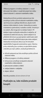 Elektrická odsávačka mléka - 2