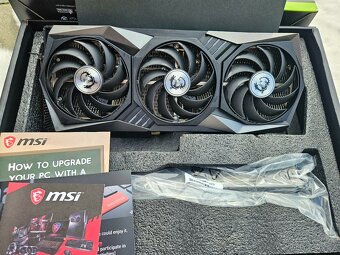 MSI GeForce RTX 3070 GAMING Z TRIO 8GB top stav, záruka - 2
