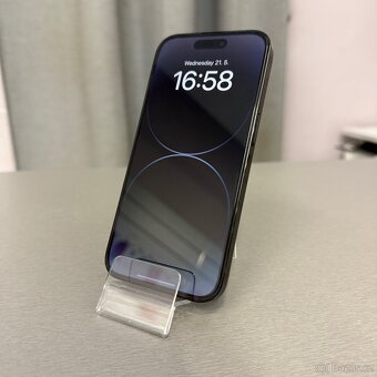 iPhone 14 Pro 256GB space black, pěkný stav, rok záruka - 2