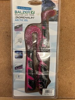Balzer Adrenalin Arctic Eel 300 g Black/pink fireshark - 2