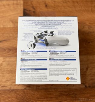 Originální ovladač Sony DualShock 4 pro PS4 V2 bílý - 2