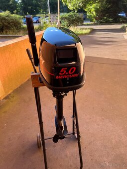 Lodni motor Mercury 5hp 4t, kratka noha - 2
