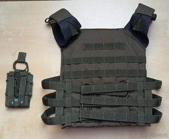 MIL-TEC nosič plátů MOLLE PLATE CARRIER GEN II + sumka - 2