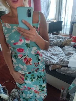 Dámské nové letní šaty dlouhé vel. 36/38 - 2