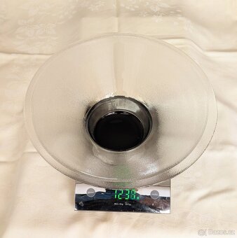 Hutní sklo - autorská mísa Jiří Šuhájek - 2