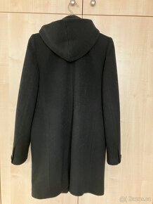 Dámský kabát černý, velikost 36 - 2