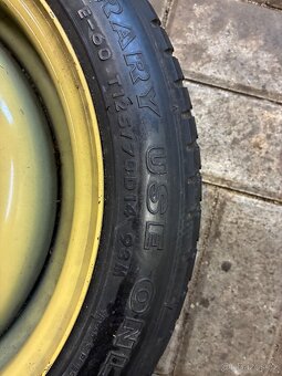 Rezervní dojezdové kolo 4x100 - 2