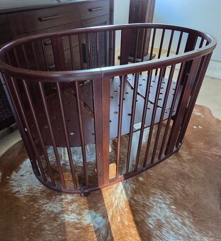 Stokke Sleepi – limitovaná edice, tmavě hnědá + příslušenstv - 2