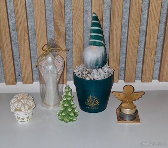 Nová vánoční dekorace svíčky, svícny - 2