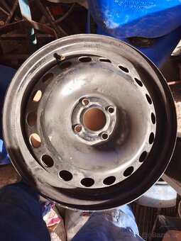 Prodám plechové disky 6Jx15 H2 ET40 - 2