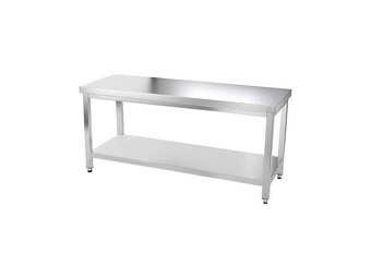 Nerezový stůl se spodní policí (od 60cm do 200cm) - 2
