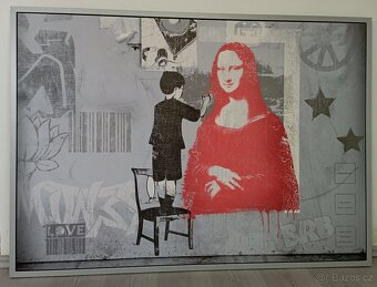 Obraz IKEA VILSHUT Banksy - 2