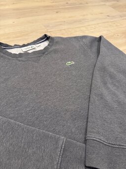 Lacoste šedý svetr - 2