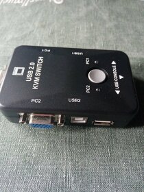 VGA switch - 2x vstup, 1x výstup - 2