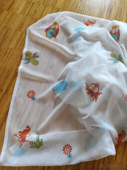 Dětská velká záclona - TOP stav - 2