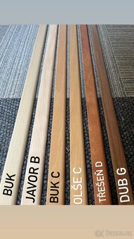 VÝPRODEJ podlahových lišt KP40, 240cm - 2