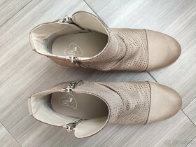 Dámské kožené kotníkové boty vel.38 Italské značky Pittarelo - 2