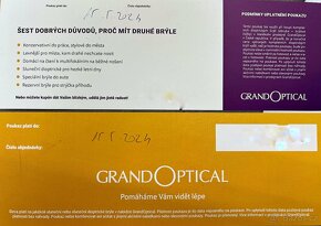 1 700 Kč voucher / poukaz Grand Optical - 2