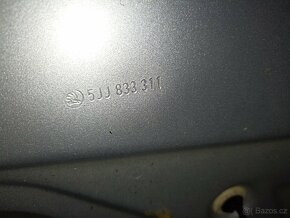 Škoda Rapid SPACEBACK levé zadní dveře 5JJ 833 311 - 2