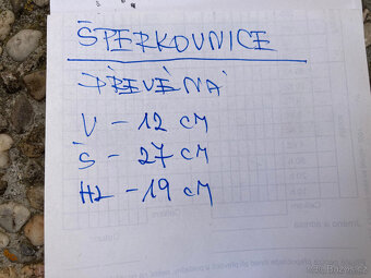 Šperkovnice dřevěná stará uzamykatelná 1.000 kč - 2
