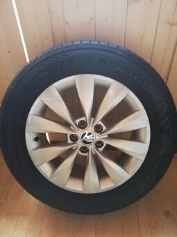 Letní kompletní kola Kamiq 16'' 205/60 r16 - 2