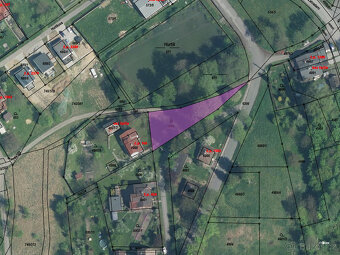 Prodej perspektivního pozemku p.č. 4996 o výměře 746 m2 v k. - 2