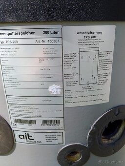Prodám zásobník TV - Alpha InnoTec TPS 200 - 2
