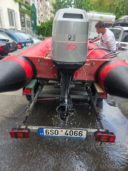 Prodám lodní motor mariner 50hp s elektrickým starterem - 2