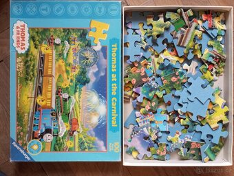 Mašinka Thomas jede na karneval Puzzle - 2