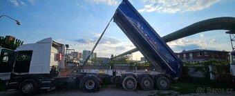 Scania G440 + Schmitz oceľový sklápací náves - 2