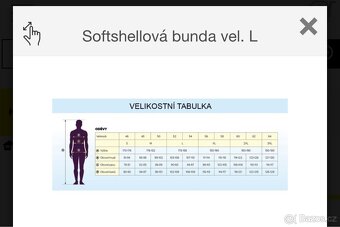Softshellová bunda vel. L na motorku - 2