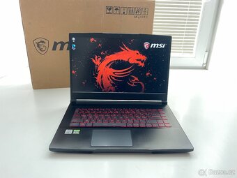 Herní notebook MSI- i7-10750H- Ram-8GB-RTX-3050Ti-4GB-512SSD - 2