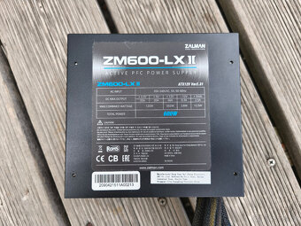 PC zdroj Zalman ZM600-LX II - 2