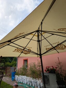 Slunečník 3,5 m x 3,5 m - 2