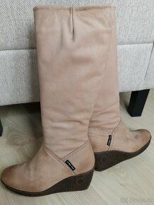 Dámské kožené kozačky - 2