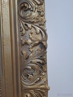 starožitný rám na obraz, zrkadlo - 2