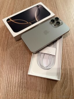 Apple iPhone 16 Pro Max 256GB Natural Titanium Top Stav - 2