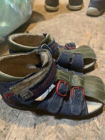 KTR dětská obuv Letní sandály kůže vel.25 - 2