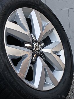 Nová zimní orig alu kola VW Touran 205/60/16 - 2