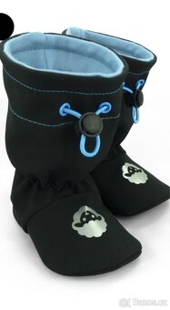 Softshellové capáčky s merinem - 2