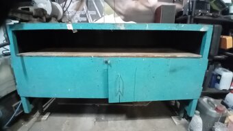 Dílenský ponk - stůl - 2