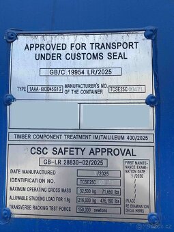 Nový 40' HC kontejner – 12 metrů (modrá) - 2