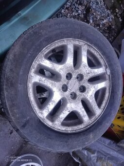 ALU kola Subaru + pneu - 2