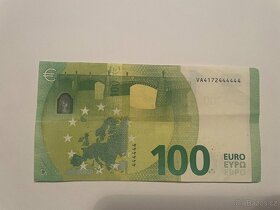 €100 BANKOVKA EURO - 444444 - 2