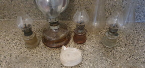 Starožitné petrolejové lampy - 2